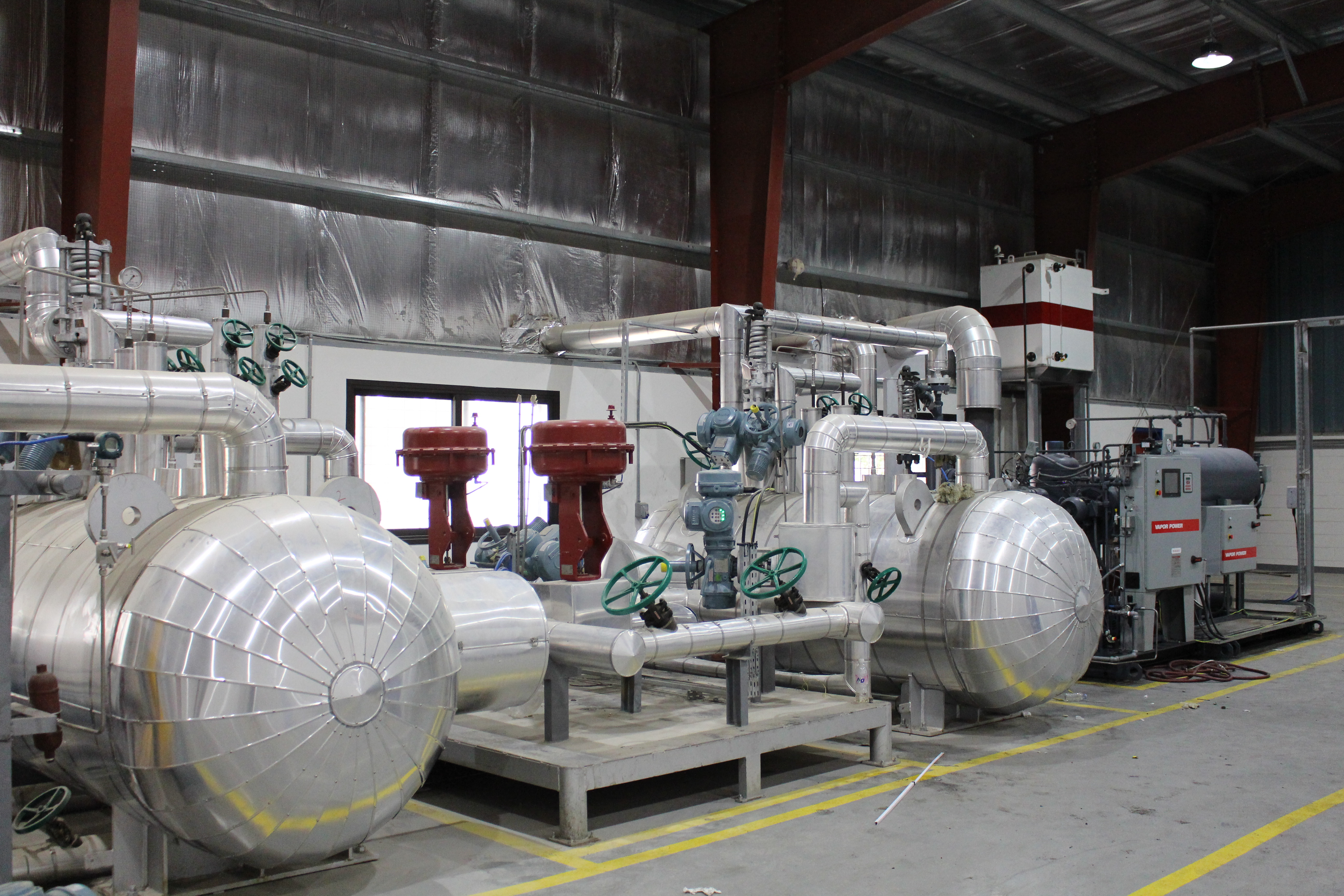 Darvico Boiler Facility - Steam Testing